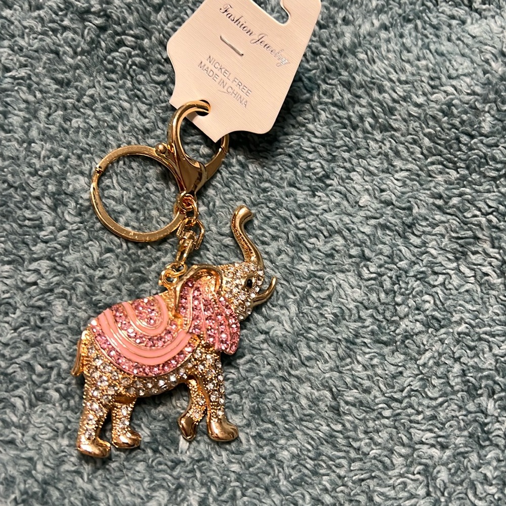 Key holder bag charm